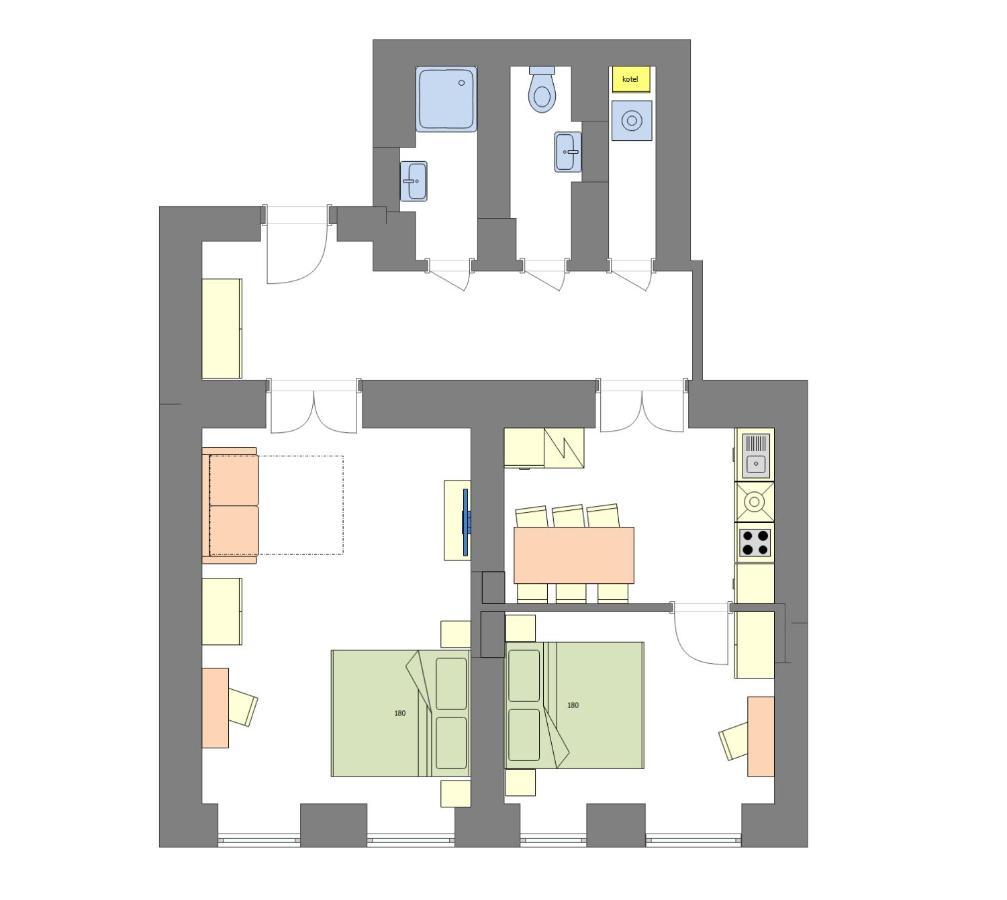 פראג Modern And Spacious Apartments In City Center מראה חיצוני תמונה